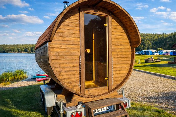 Mobilna Bania i Sauna na terenie CampKAJAKOWO
