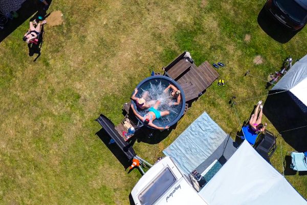 Mobilna Bania i Sauna na terenie CampKAJAKOWO